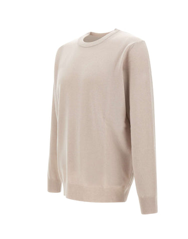 KANGRA Maglia in lana e cashmere BEIGE Uomo 