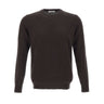 KANGRA Maglia in lana e cashmere BROWN Uomo 