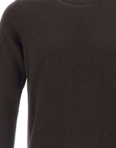 KANGRA Maglia in lana e cashmere BROWN Uomo 