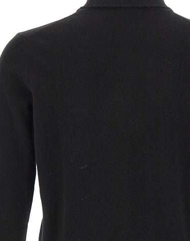 KANGRA Maglia dolcevita in lana e cashmere BLACK Uomo 