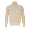 KANGRA Maglia dolcevita in lana e cashmere WHITE Uomo 