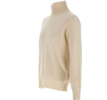 KANGRA Maglia dolcevita in lana e cashmere WHITE Uomo 
