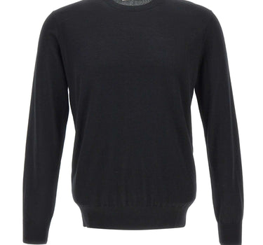 KANGRA Maglia in seta e cashmere BLACK Uomo 
