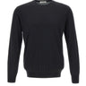 KANGRA Maglia in seta e cashmere BLACK Uomo 