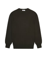 KANGRA Maglia in seta e cashmere GREEN Uomo 