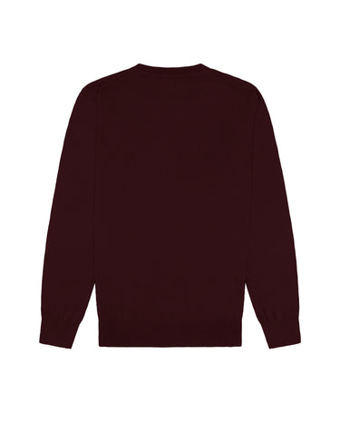 KANGRA Maglia in seta e cashmere RED Uomo 