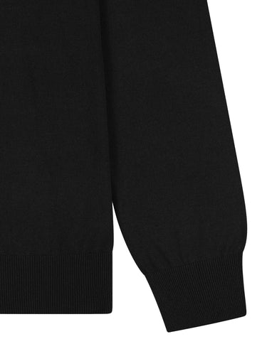 KANGRA Dolcevita in seta e cashmere BLACK Uomo 