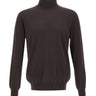 KANGRA Dolcevita in seta e cashmere BROWN Uomo 
