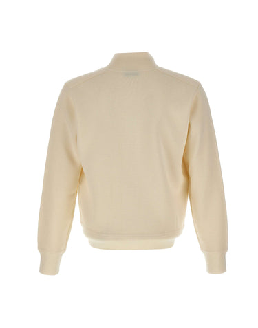 KANGRA Cardigan in lana vergine WHITE Uomo 
