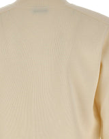 KANGRA Cardigan in lana vergine WHITE Uomo 