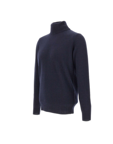 KANGRA Maglia a collo alto BLUE Uomo 