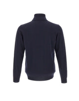 KANGRA Maglia a collo alto BLUE Uomo 