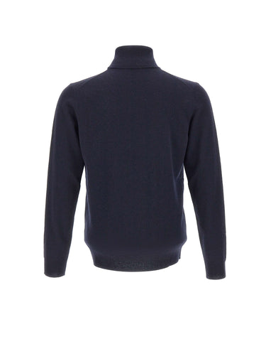 KANGRA Maglia a collo alto BLUE Uomo 
