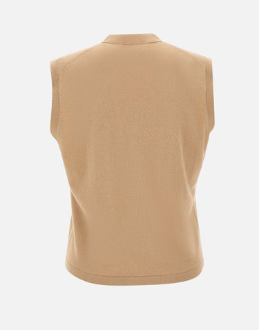 Gilet in lana vergine 400833 022 KANGRA 