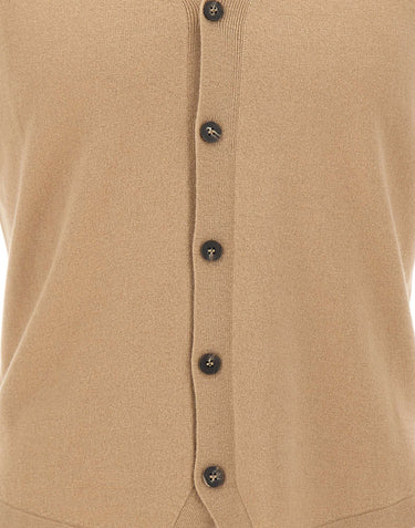 Gilet in lana vergine 400833 022 KANGRA 