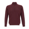 KANGRA Maglia in lana a mezza zip RED Uomo 