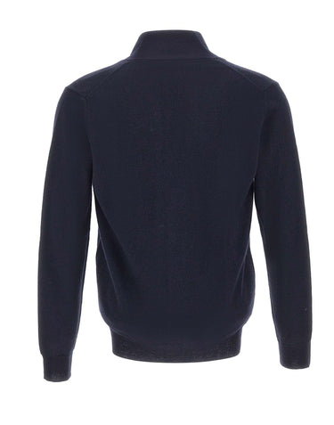 KANGRA Cardigan in lana vergine BLUE Uomo 