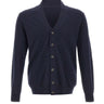 KANGRA Cardigan in lana vergine BLUE Uomo 