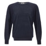 KANGRA Maglia in lana vergine BLUE Uomo 