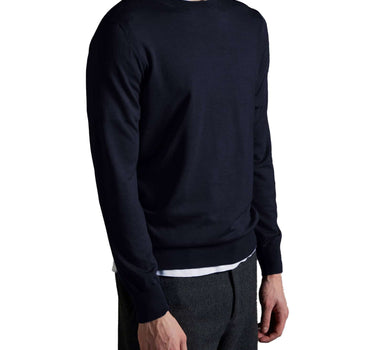 KANGRA Maglia in lana vergine BLUE Uomo 