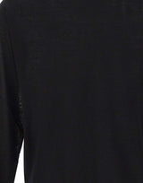 KANGRA Polo in lana vergine BLACK Uomo 