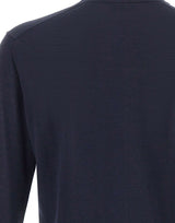 KANGRA Cardigan in lana vergine BLUE Uomo 