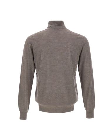 KANGRA Dolcevita in lana vergine GREY Uomo 