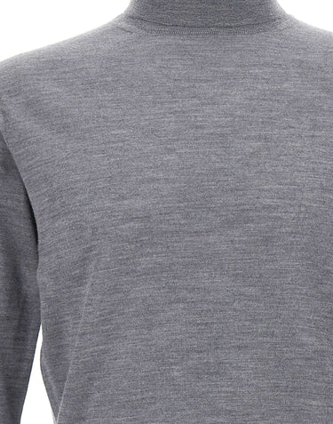 KANGRA Dolcevita in lana vergine GREY Uomo 