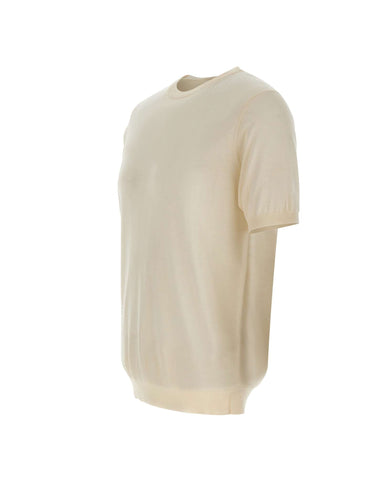 KANGRA Maglia in lana vergine WHITE Uomo 