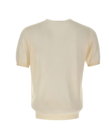 KANGRA Maglia in lana vergine WHITE Uomo 