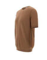 KANGRA Maglia in lana vergine BROWN Uomo 