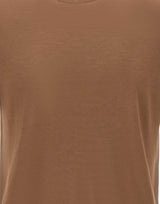 KANGRA Maglia in lana vergine BROWN Uomo 