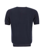 KANGRA Maglia in lana vergine BLUE Uomo 
