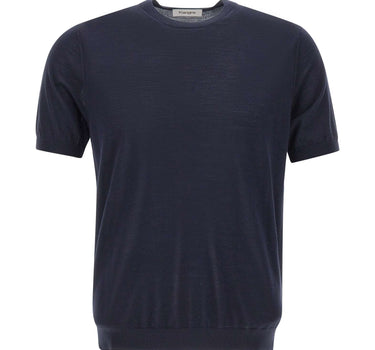 KANGRA Maglia in lana vergine BLUE Uomo 