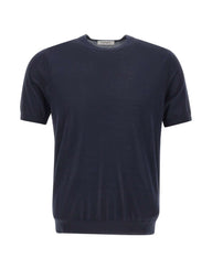 KANGRA Maglia in lana vergine BLUE Uomo 