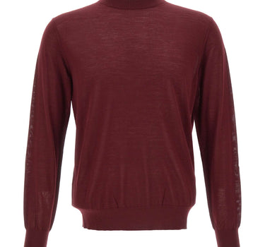 KANGRA Maglia mezzo lupetto in lana vergine RED Uomo 