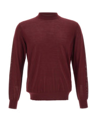 KANGRA Maglia mezzo lupetto in lana vergine RED Uomo 
