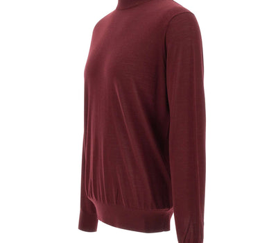 KANGRA Maglia mezzo lupetto in lana vergine RED Uomo 