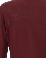 KANGRA Maglia mezzo lupetto in lana vergine RED Uomo 