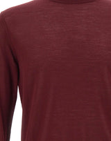 KANGRA Maglia mezzo lupetto in lana vergine RED Uomo 