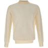 KANGRA Maglia mezzo lupetto in lana vergine WHITE Uomo 