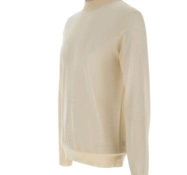 KANGRA Maglia mezzo lupetto in lana vergine WHITE Uomo 
