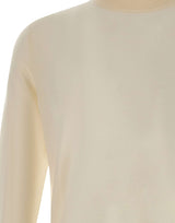 KANGRA Maglia mezzo lupetto in lana vergine WHITE Uomo 