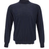 KANGRA Maglia mezzo lupetto in lana vergine BLUE Uomo 