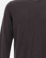 Pullover girocollo in lana vergine 402201 146 KANGRA 