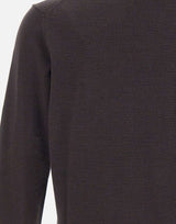 Pullover girocollo in lana vergine 402201 146 KANGRA 