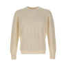 KANGRA Maglia in lana e cotone WHITE Uomo 