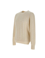 KANGRA Maglia in lana e cotone WHITE Uomo 
