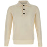 KANGRA Polo in lana vergine WHITE Uomo 