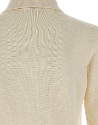 KANGRA Polo in lana vergine WHITE Uomo 